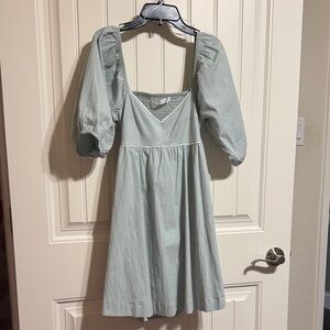 Altar'd State Dress in mint green